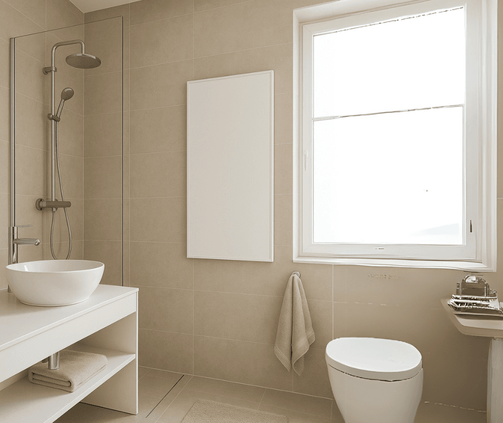 infrarood paneel badkamer
