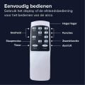 Mobiele airco met WiFi - 7000BTU - ontvochtiging en luchtreiniger - Afbeelding 8
