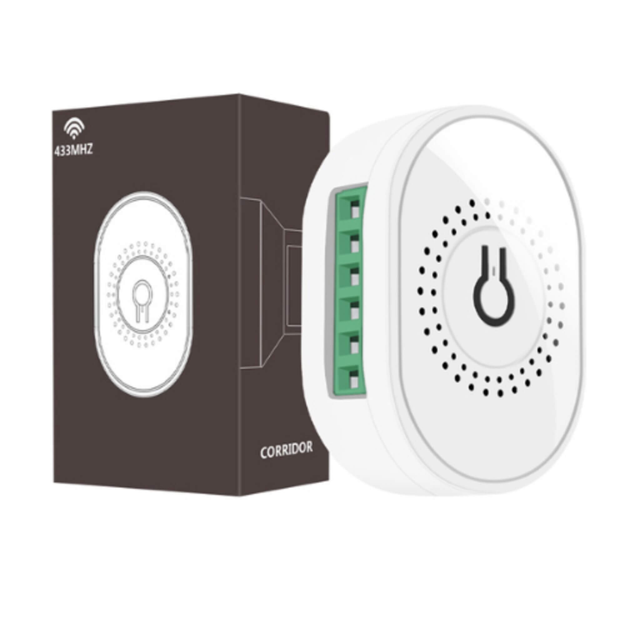 vh-control-rf-home-combi-enkele-schakelaar-met-draadloze-switch VH Control RF Home combi - Enkele schakelaar met draadloze switch zwart touch - Afbeelding 5