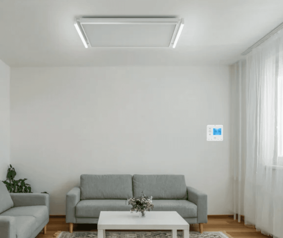 infrarood verwarmingspaneel met verlichting 1200 watt